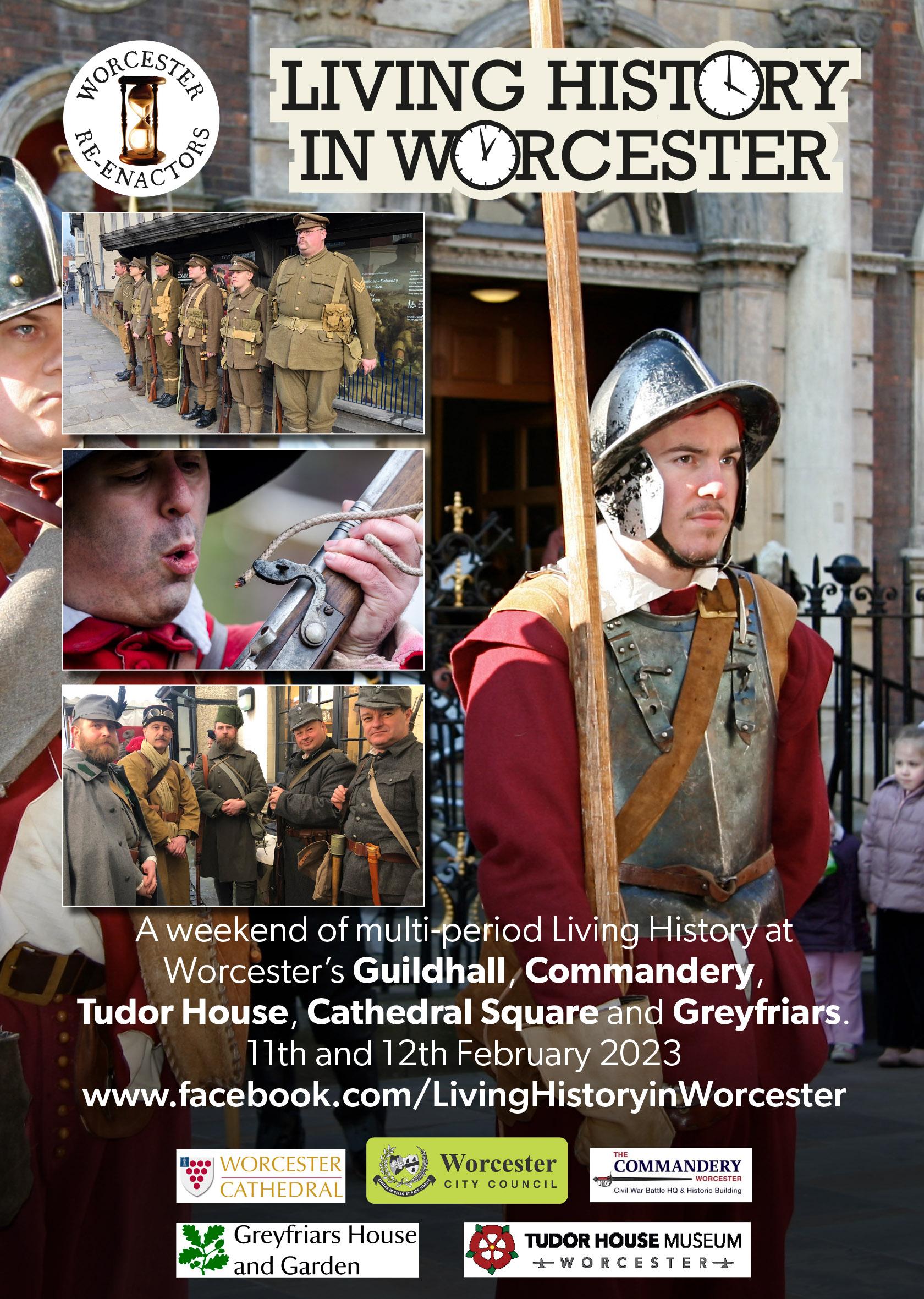 Living history poster