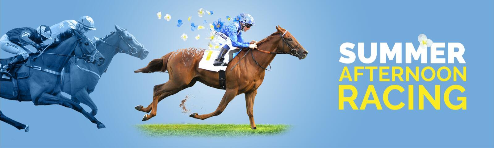 Summer horse racing