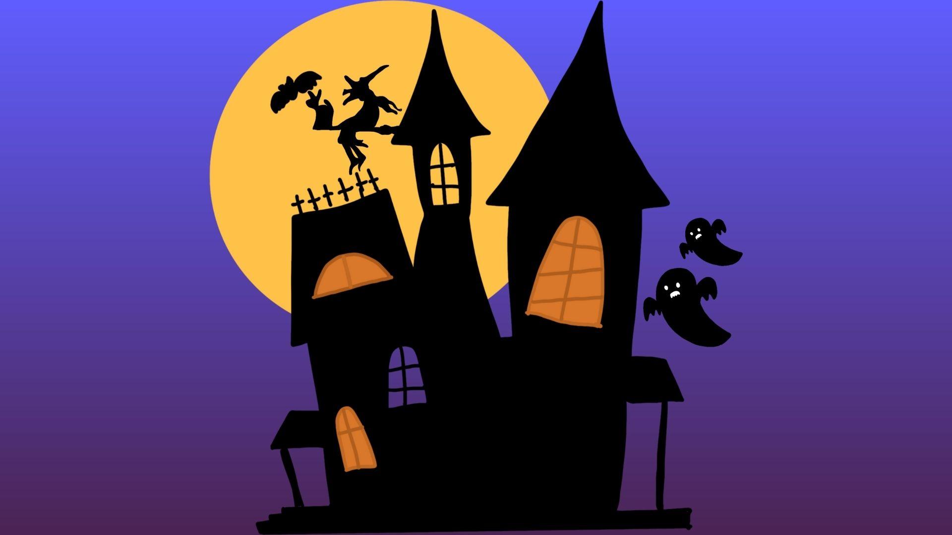Halloween haunted house