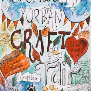 Urban craft fair poster