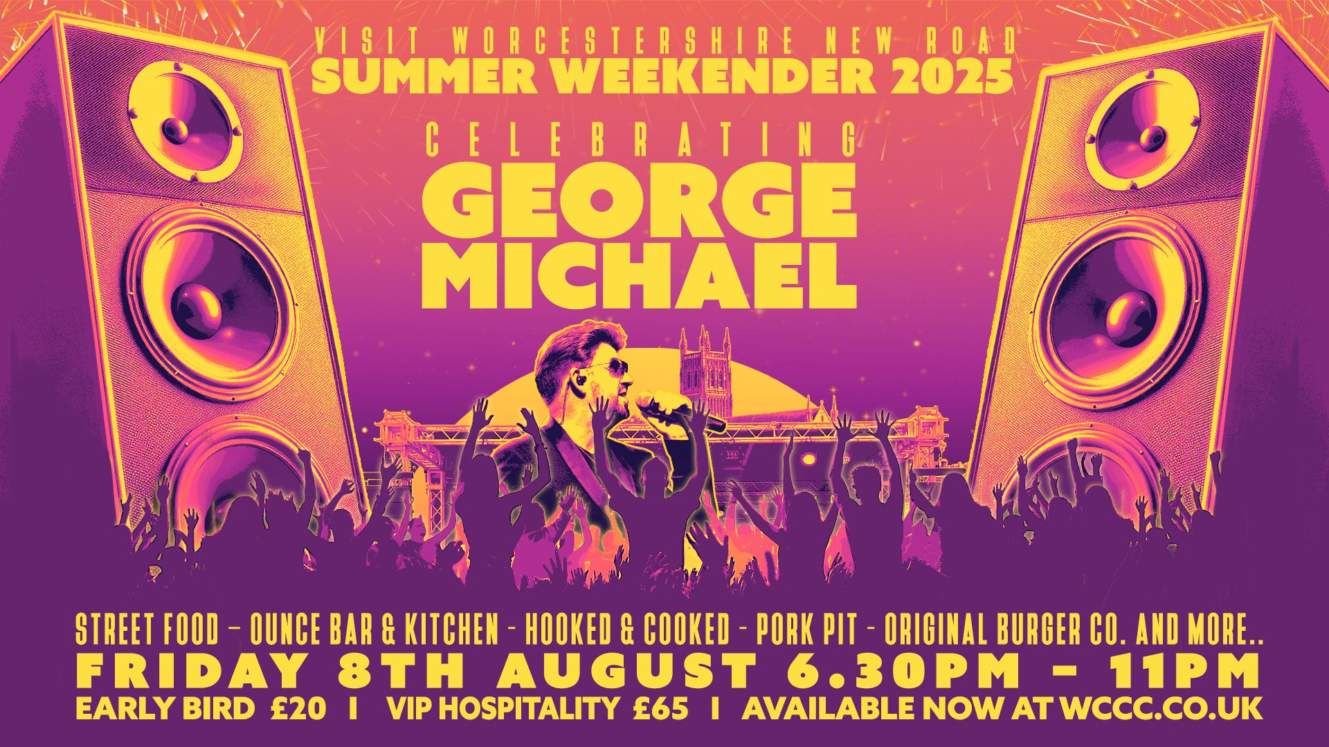 Summer Weekend George Michael tribute flyer