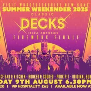 Summer Weekender flyer