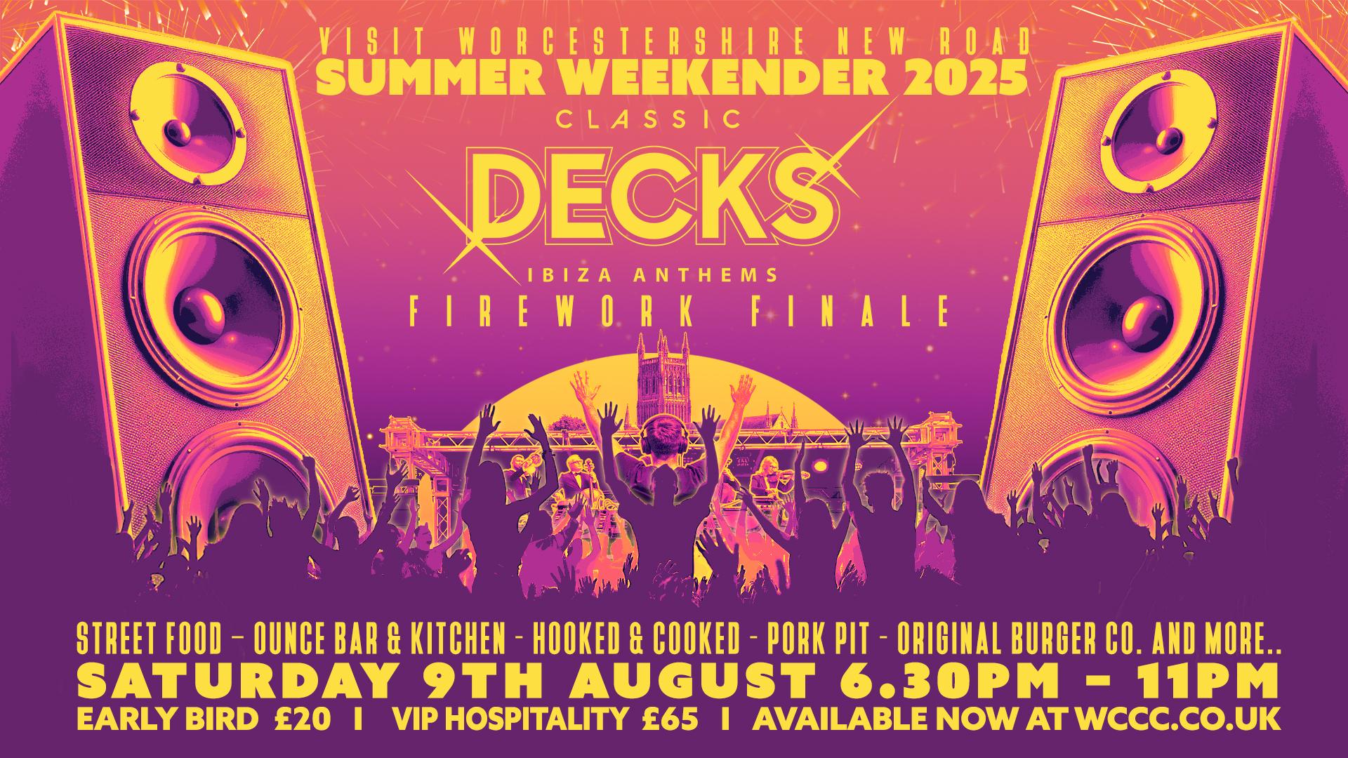 Summer Weekender flyer